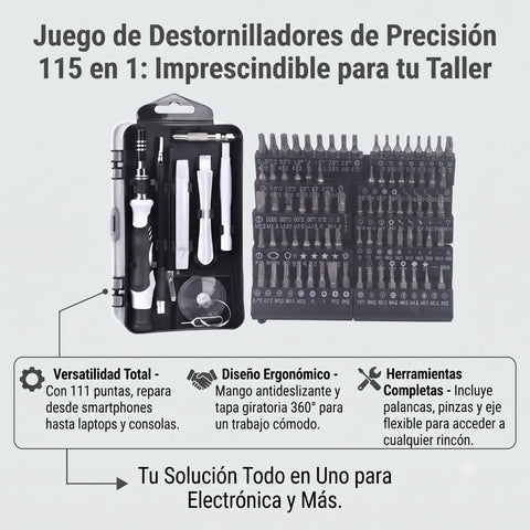 Image of Kit Destornillador Magnetico de Precision