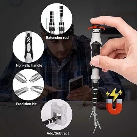 Image of Kit Destornillador Magnetico de Precision
