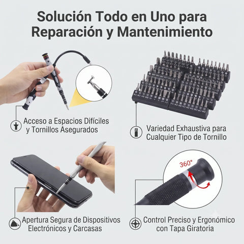 Image of Kit Destornillador Magnetico de Precision